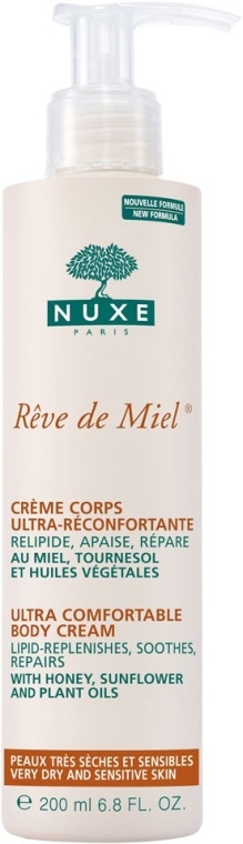 Крем для тела "Медовая мечта" - Nuxe Reve de Miel Ultra Comfortable Body Cream — фото N1