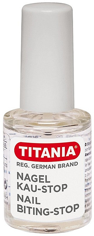Лак против обгрызания ногтей - Titania Nail Biting-Stop — фото N1