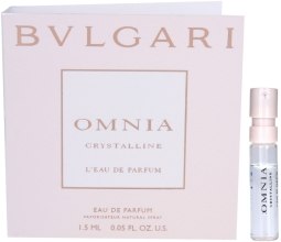 Bvlgari Omnia Crystalline - Парфюмированная вода (пробник) — фото N1