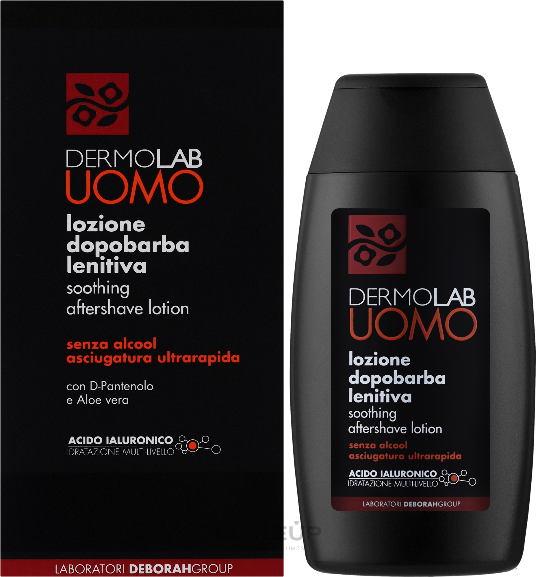 Заспокійливий лосьйон після гоління - Dermolab Uomo Soothing Aftershave Lotion — фото 120ml