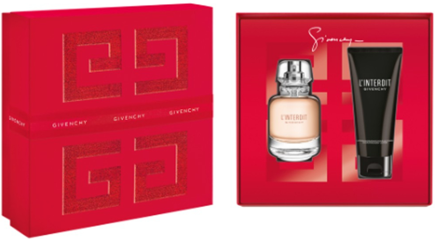 Givenchy L'Interdit Eau - Набор (edp/50ml + b/lot/75ml)