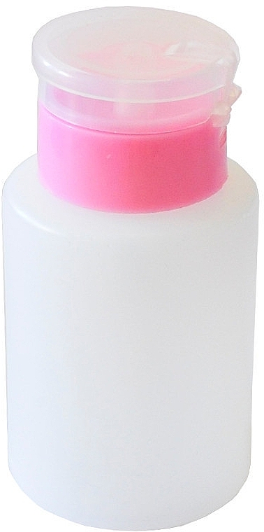 Дозатор-пляшка з помпою, 150 мл, рожевий - SunShine — фото N1