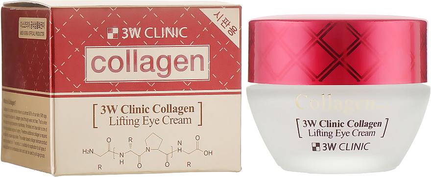 Коллагеновый лифтинг-крем для кожи вокруг глаз - 3w Clinic Collagen Lifting Eye Cream — фото N1