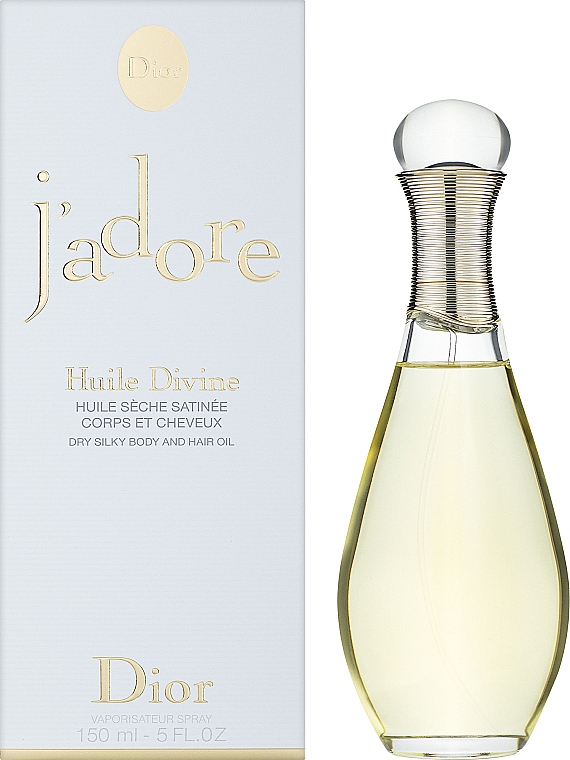 Christian Dior J'adore Huile Divine Body And Hair Oil - Олія для тіла і волосся — фото N2