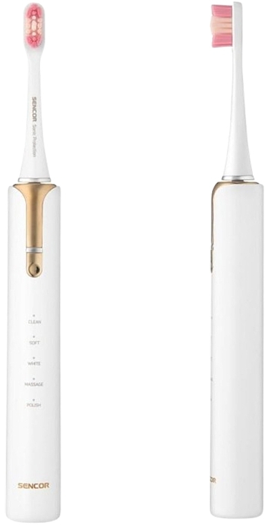 Електрична зубна щітка, біла - Sencor Electric Sonic Toothbrush SOC 4103GB — фото N1