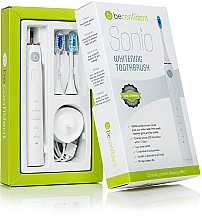 Електрична відбілювальна зубна щітка, біла з золотом - Beconfident Sonic Whitening Electric Toothbrush White/Rose Gold — фото N2