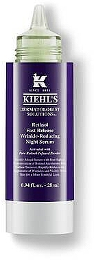 Ночная сыворотка для лица с ретинолом - Kiehl's Dermatologist Solutions Retinol Fast Release Wrinkle-Reducing Night Serum — фото N1