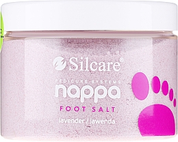 Сіль для ніг "Лаванда" - Silcare Nappa Foot Salt — фото N3