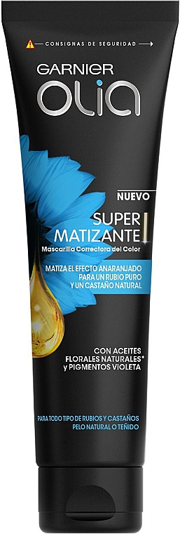 Матирующая маска для коррекции цвета - Garnier Olia Super Matting Color Correcting Mask — фото N1