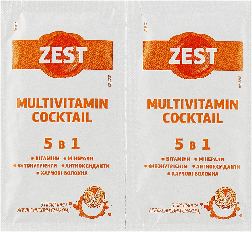 Диетическая добавка "Мультивитаминный коктейль №14" - ZEST — фото N1