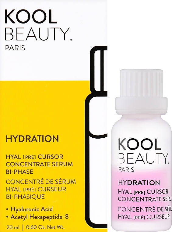 Концентрована сироватка для обличчя - Kool Beauty Hydration Hyal Pre Cursor Concentrate Serum — фото N2