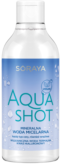 Минеральная мицеллярная вода для всех типов кожи - Soraya Aquashot — фото N1