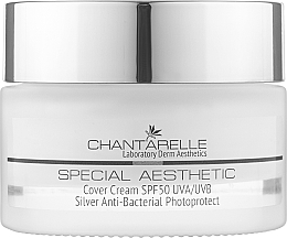 Завершальний антбактериальный крем - Chantarelle Special Aesthetics Cover Silver Cream Anti-Bacterial Photoprotect — фото N1