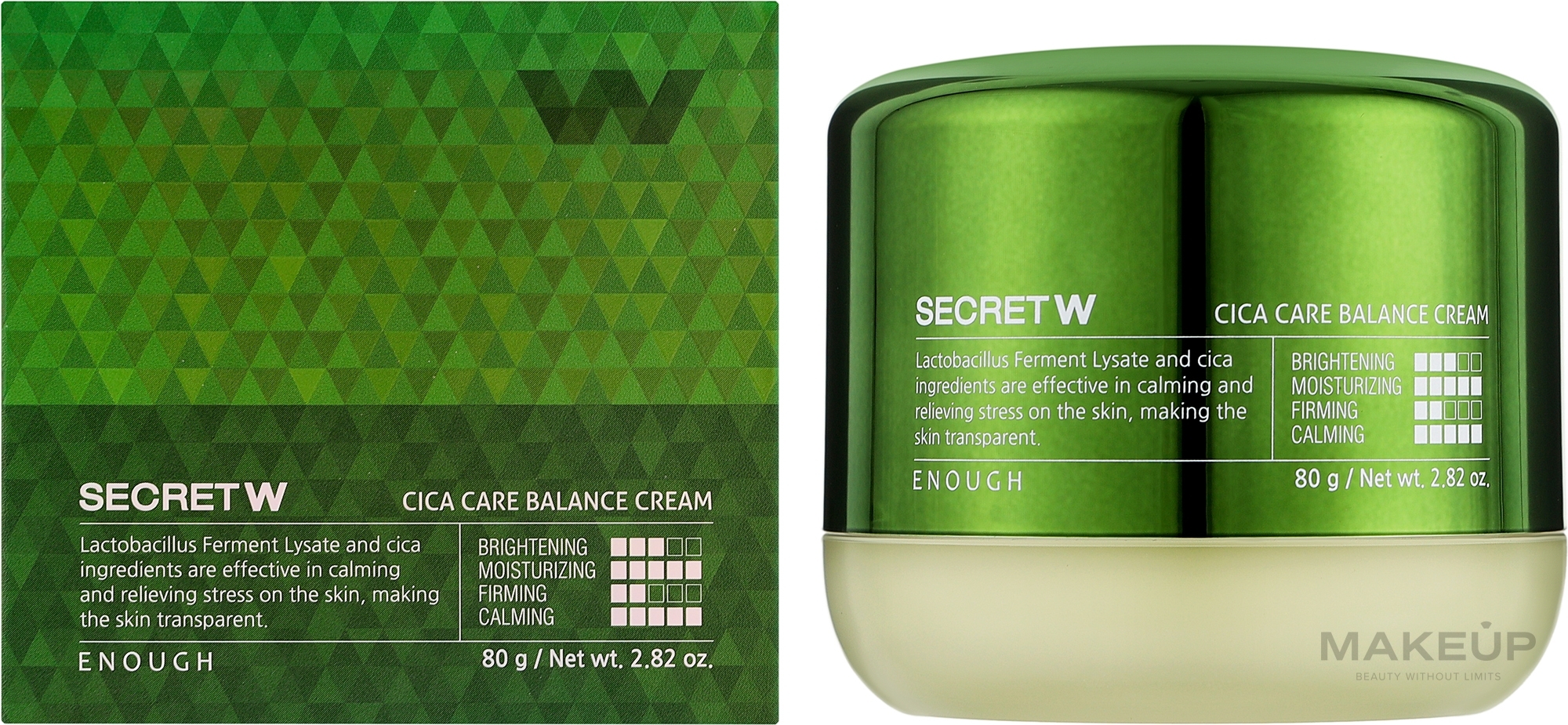 Крем для лица - Enough Secret W Cica Care Balance Cream — фото 100ml