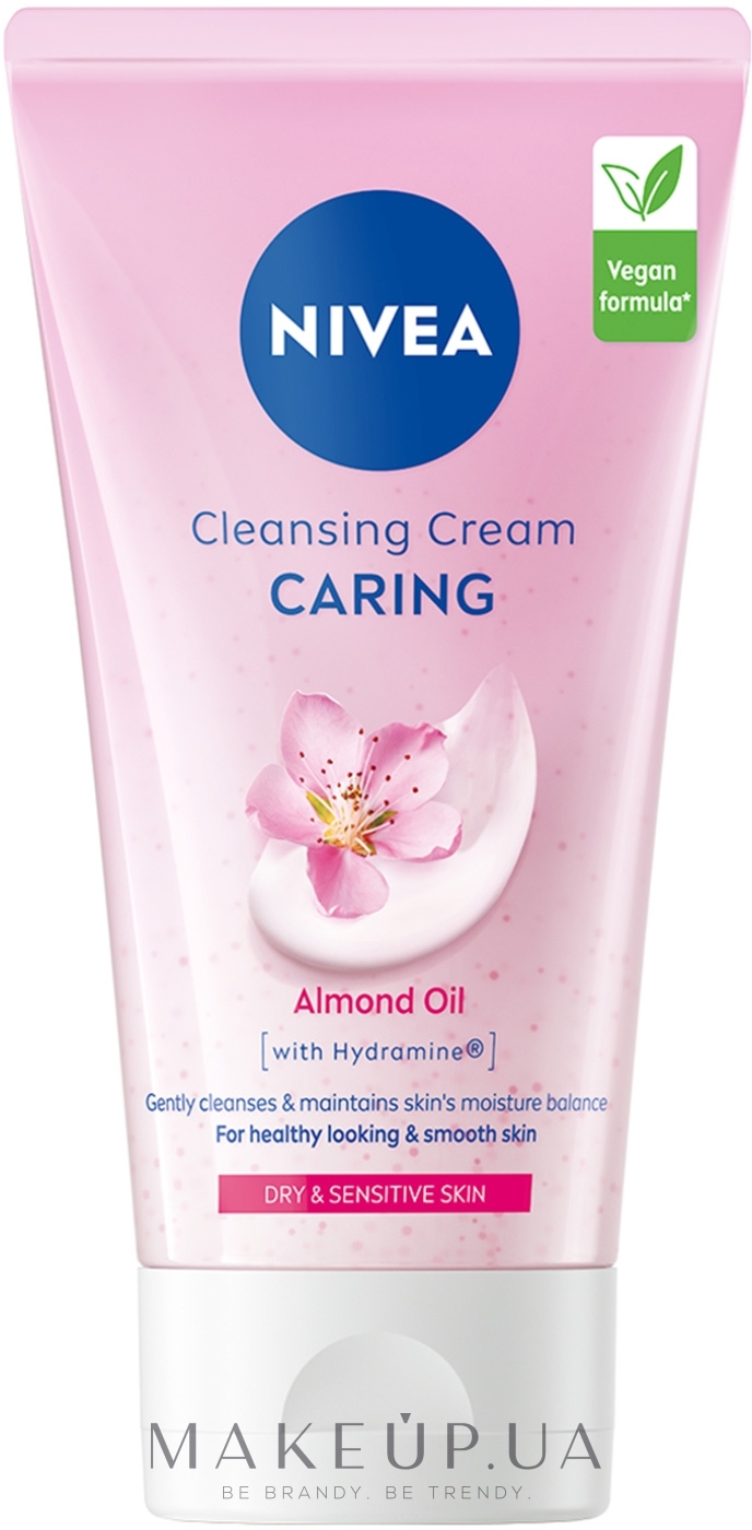 Ніжний крем-гель для вмивання - NIVEA Caring Cleansing Cream — фото 150ml