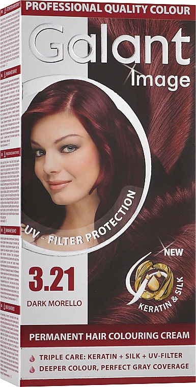 Стойкая крем-краска для волос - Galant Image — фото N1