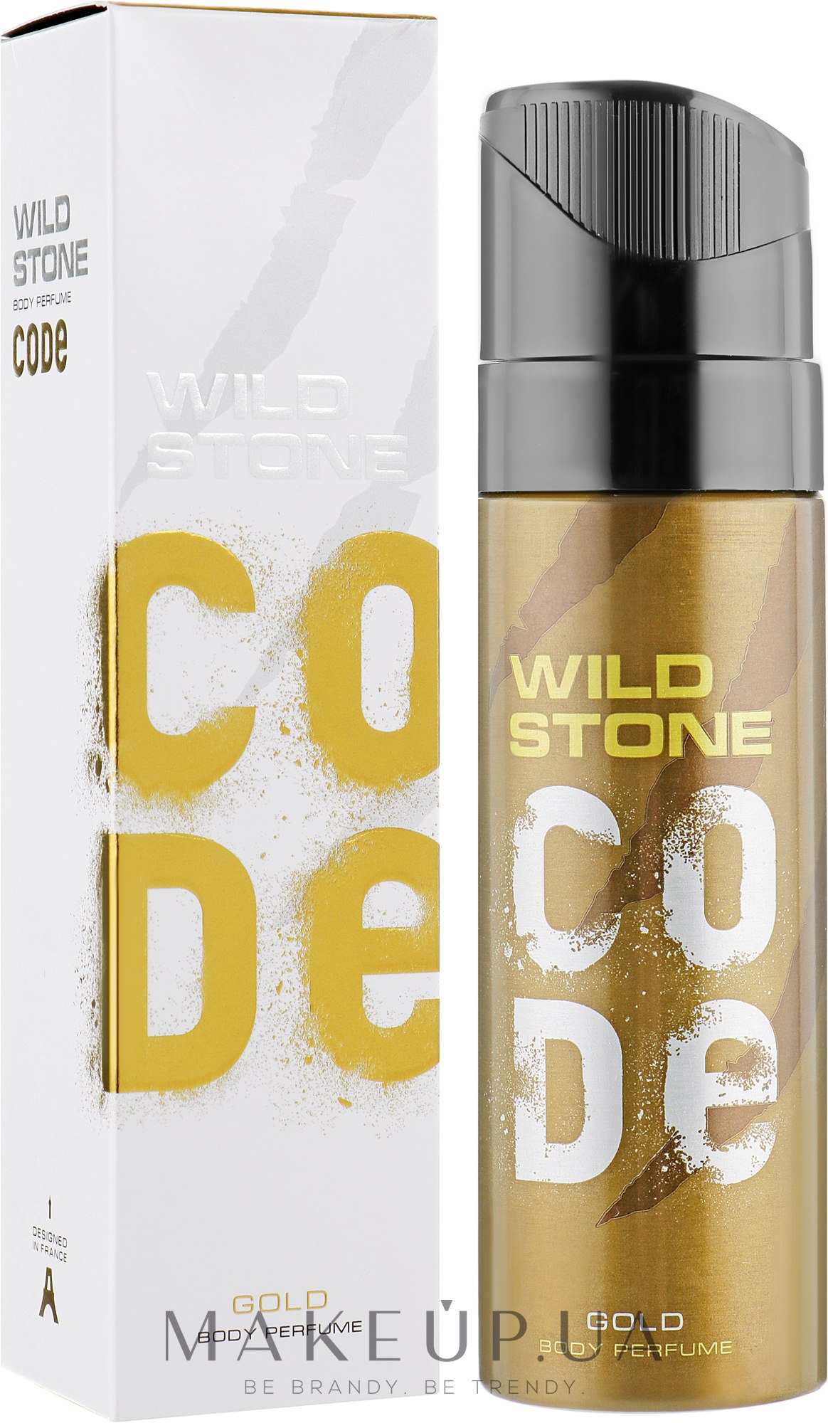 Парфумований спрей для тіла - Wild Stone Code Gold — фото 120ml