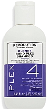 Духи, Парфюмерия, косметика Шампунь для волос - Revolution Haircare Plex 4 Blonde Bond Plex Shampoo