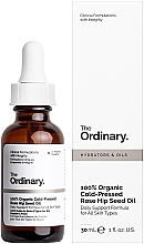 The Ordinary 100% Organic Cold-Pressed Rose Hip Seed Oil - Органічна олія насіння шипшини холодного віджиму — фото N2