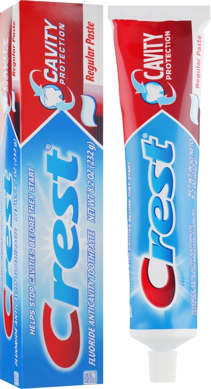 Зубна паста - Crest Cavity Protection Regular Paste — фото N3