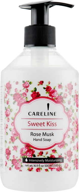 Жидкое мыло с мускусом и розой - Careline