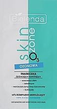 Озонова зволожувальна маска для насичення шкіри обличчя киснем - Bielenda Skin O3 Zone Oxygenating And Moisturizing Face Mask — фото N1