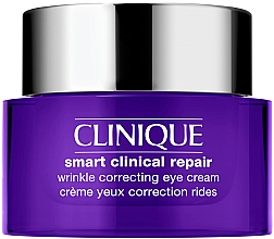 Интеллектуальный антивозрастной крем для кожи вокруг глаз - Clinique Smart Clinical Repair Wrinkle Correcting Eye Cream — фото N1
