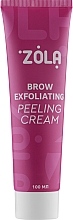 Крем-скатка для бровей - Zola Brow Exfoliating Peeling Cream — фото N1