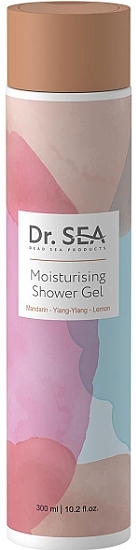 Зволожувальний гель для душу "Мандарин, Іланг-іланг, Лимон" - Dr. Sea Moisturizing Shower Gel — фото N1