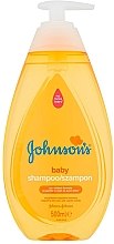 Парфумерія, косметика Дитячий  шампунь з дозатором - Johnson’s Baby