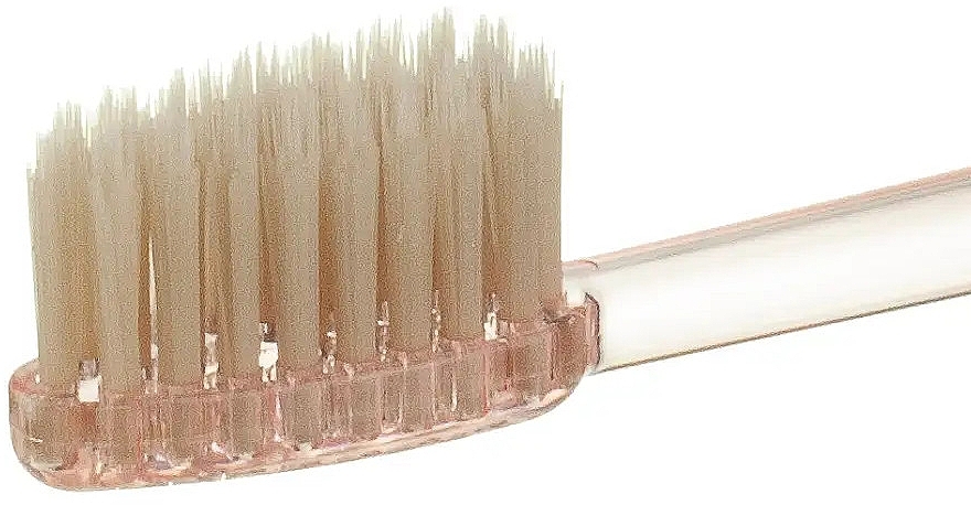 Зубна щітка з конічними щетинками в пакеті, м'яка, рожева - Mizuha The Smart Miswak Toothbrush — фото N5