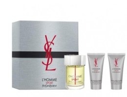 Духи, Парфюмерия, косметика Yves Saint Laurent L'Homme Sport - Набор (edt/100ml + sh/gel/50ml + af/sh/balm/50ml)