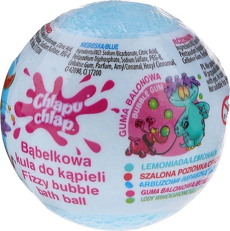 Детские бурлящие шарики "Арбузная вечеринка" - Chlapu Chlap — фото N2