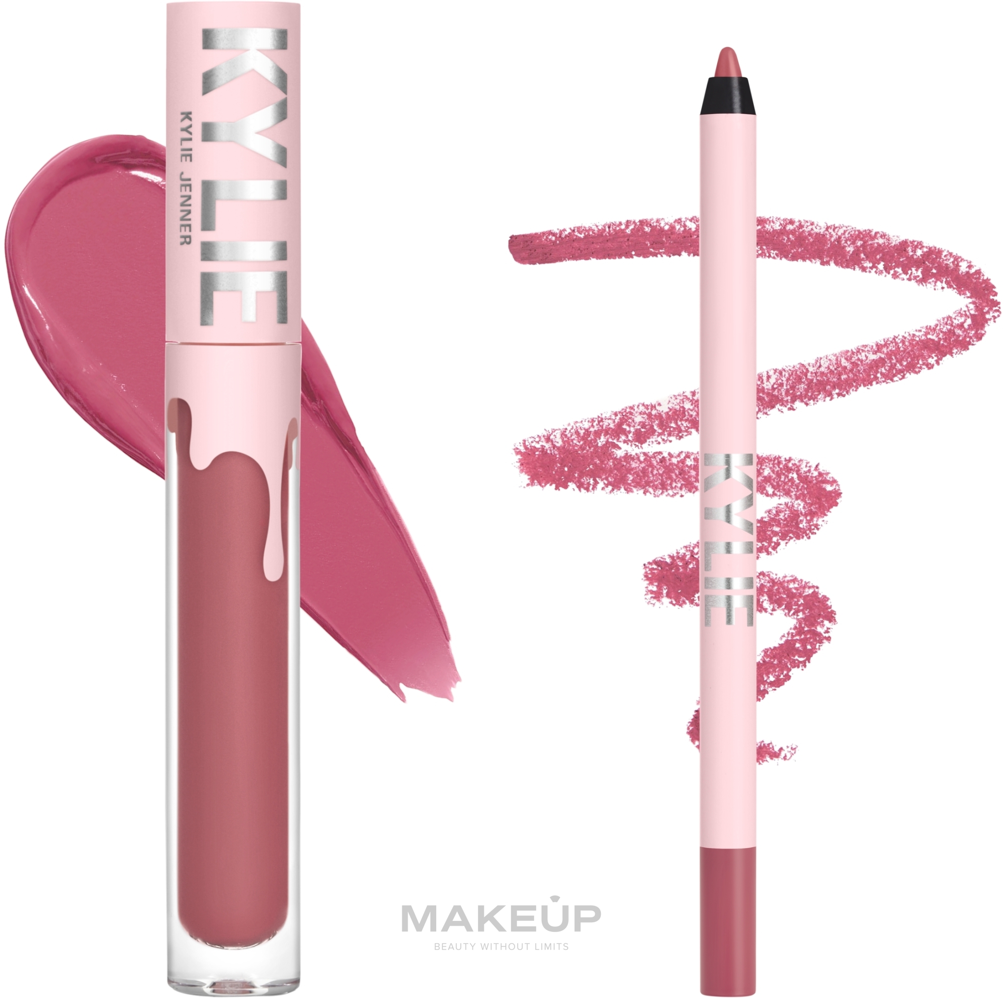 Набір для губ - Kylie Cosmetics Velvet Lip Kit (lipstick/3ml + lip/pencil/1.1g) — фото 100 - Posie K