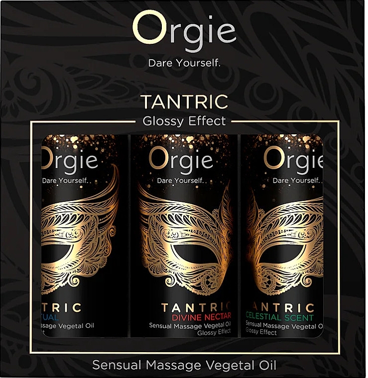 Набір масажних олій - Orgie Tantric Mini Size Collection (massage/oil/3x30ml) — фото N1