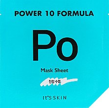 Духи, Парфюмерия, косметика Тканевая маска, сужающая поры - It's Skin Power 10 Formula Mask Sheet P