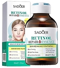 Парфумерія, косметика Есенція для обличчя з ретинолом - Sadoer OER Retinol Repair Essence