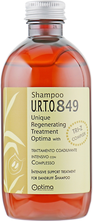 Лікувальний шампунь для волосся, від лупи - Optima URTO 849 Shampoo — фото N2