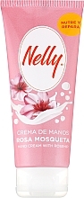 Духи, Парфюмерия, косметика Крем для сухой кожи рук с маслом шиповника - Nelly Hand Cream