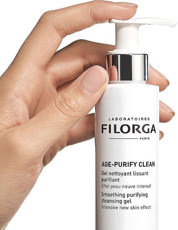 Очищающий гель для лица - Filorga Age-Purify Clean Smoothing Purifyinh Cleansing Gel — фото N2