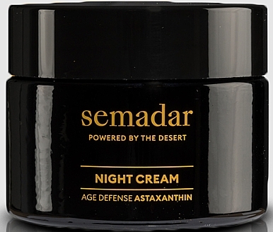 Ночной крем для защиты от старения - Semadar Age Defense Astaxanthin Night Cream — фото N1