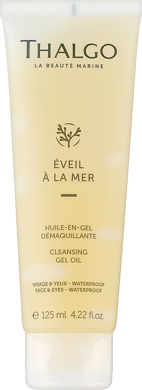 Гель-масло для снятия макияжа - Thalgo Eveil A La Mer Make-up Removing Cleansing Gel-Oil 
