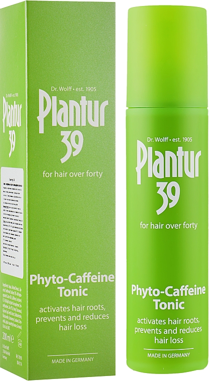 Тонізуючий засіб з кофеїном проти випадіння волосся - Plantur Coffein Tonikum — фото N1