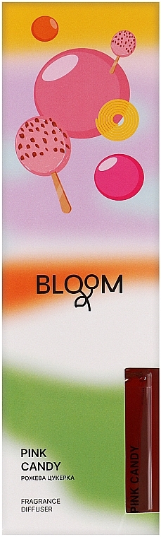 Aroma Bloom Reed Diffuser Pink Candy - Аромадиффузор — фото N1