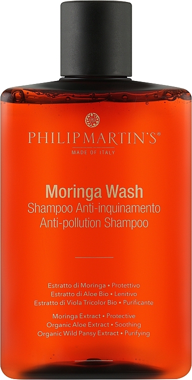 Шампунь защищающий от окружающей среды - Philip Martin's Moringa Wash
