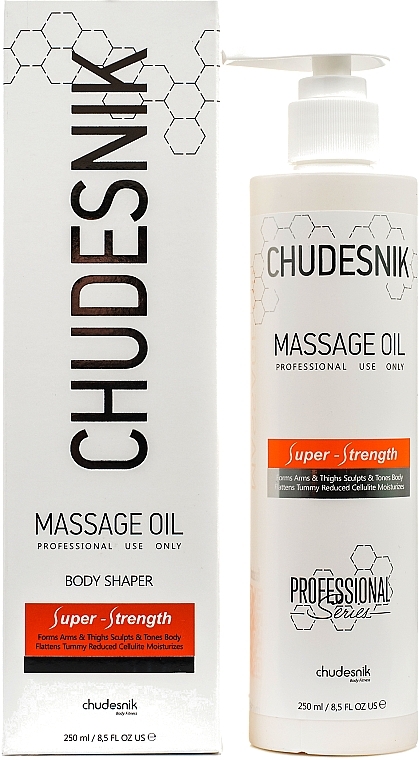УЦЕНКА Масло для тела массажное универсальное, для гигиенического, антицеллюлитного, спортивного, аппаратного массажа - Chudesnik Massage Oil * — фото N5