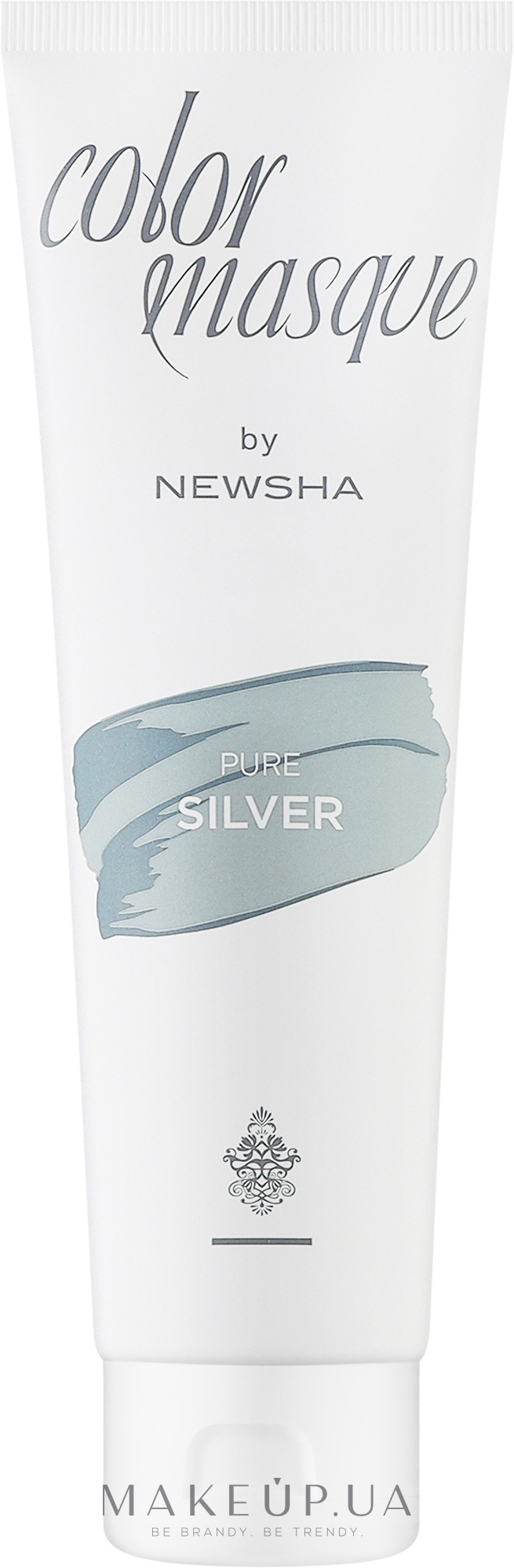 Кольорова маска для волосся - Newsha Color Masque Pure Silver — фото 150ml