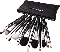 Набор кистей для макияжа, 15 шт - Eigshow Master Series Classic Brush Kit Bright Silver — фото N1