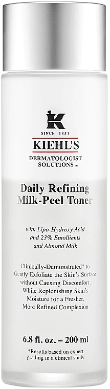 Щоденне молочко-пілінг для шкіри - Kiehl`s Dermatologist Solutions Daily Refining Milk-Peel Toner — фото N1