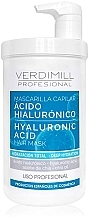 Парфумерія, косметика Маска для волосся з гіалуроновою кислотою - Verdimill Professional Hair Mask Hyaluronic Acid